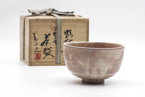 Milky Pink Hagi Chawan