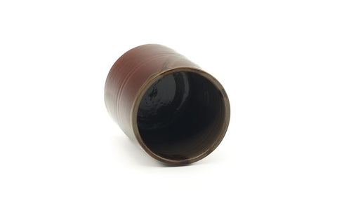 Japanese Teacup - Brown Tsutsu-gata Yunomi - 250ml