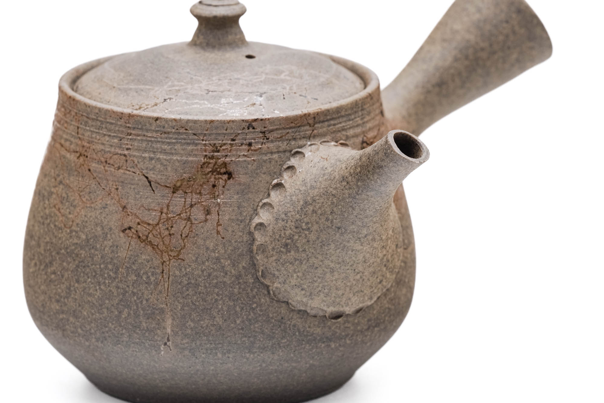 Japanese Kyusu - 谷川仁 Tanikawa Jin - Mogake Tanka Tokoname-yaki Teapot - 250ml