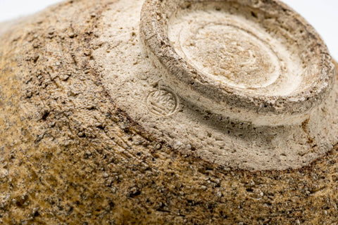 Japanese Matcha Bowl - Earthy Glazed Ki-Irabo Mino-yaki Summer Chawan - 100ml