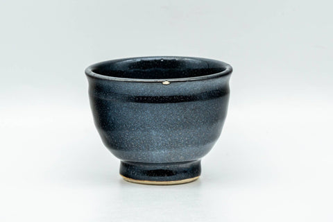 Tezumi — Japanese Teacup - Small Tenmoku Yuteki Glazed Guinomi - 60ml — front view