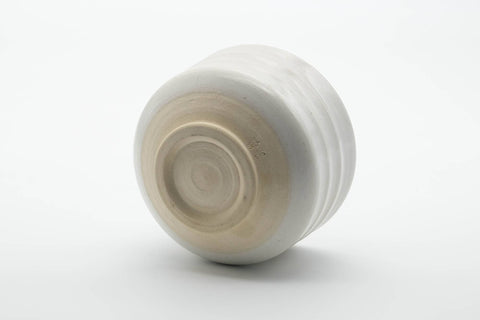 Japanese Matcha Bowl - Hantsutsu-gata White Glazed Chawan - 500ml