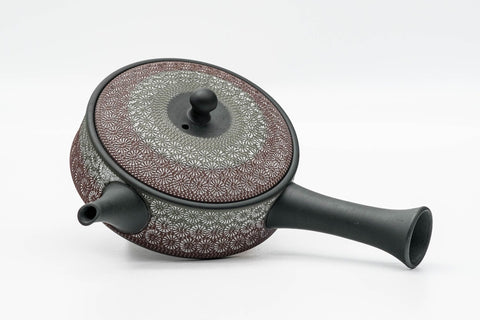 Floral Mishima Kokudei Tokoname Teapot - 200ml