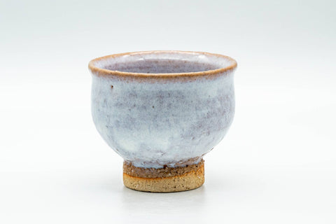 Japanese Teacups - Set of 3 Milky White Glazed Hagi-yaki Yunomi - 125ml
