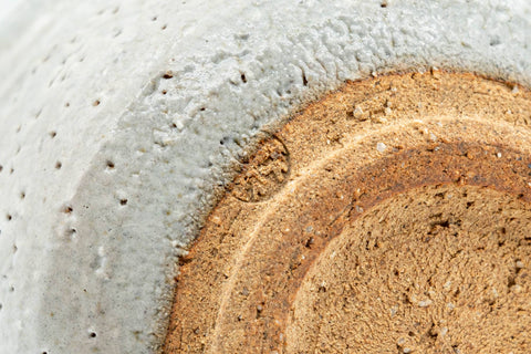 Japanese Houhin - White Shiro Glazed Hagi-yaki Do-ake Teapot - 200ml - Tezumi