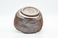 Tezumi — Japanese Matcha Bowl - Ash Glazed Wabi-Sabi Chawan - 200ml — top-down view of the interior