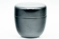 Japanese Natsume - Small Black Lacquered Wooden Matcha Tea Canister - 50ml - Tezumi