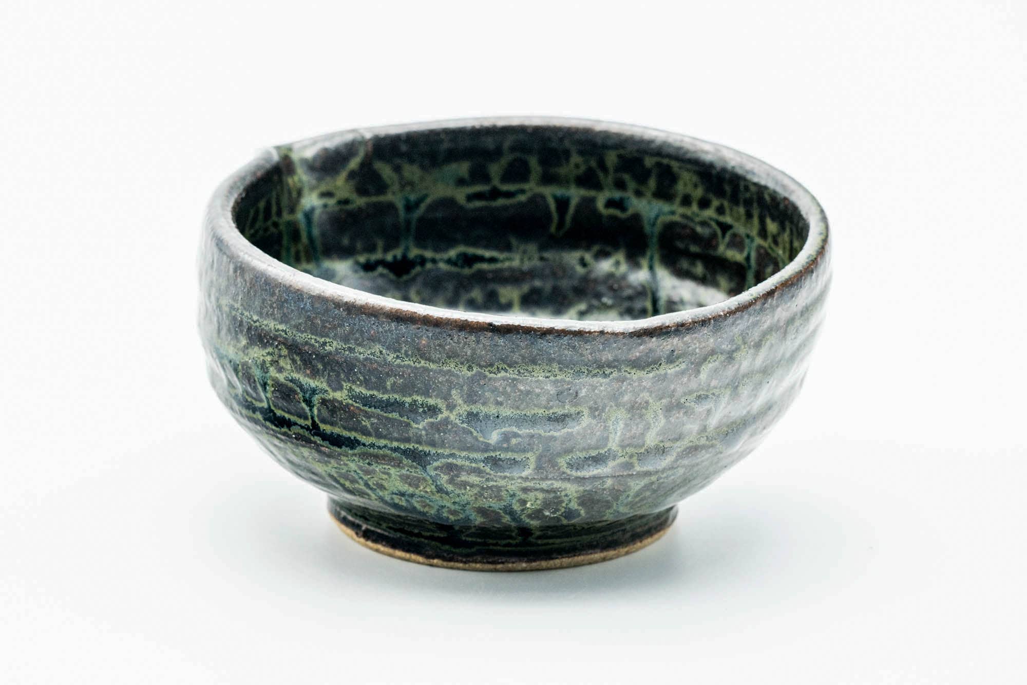 Japanese Katakuchi - Metallic Green Glazed Water Cooler - 200ml