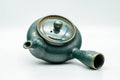 Japanese Kyusu - Green Glazed Agano-yaki Do-ake Teapot - 300ml - Tezumi