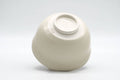 Tezumi — Japanese Matcha Bowl - Beige Glazed Landscape Decorated Kyo-yaki Chawan - 300ml — tipped to show the interior