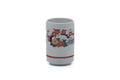 Tezumi — Japanese Teacup - Red Floral Porcelain Kutani-yaki Yunomi - 160ml — front view
