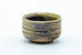 Tezumi — Japanese Teacup - Ash Green Glazed Shigaraki-yaki Guinomi - 35ml — front view from another angle