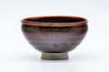 Tezumi — Japanese Matcha Bowl - Purple Gradient Glazed Tenmoku-gata Chawan - 100ml — front view