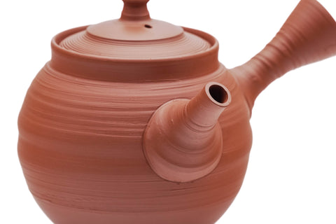 Red Shudei Sujihiki Tokoname Teapot - 280ml