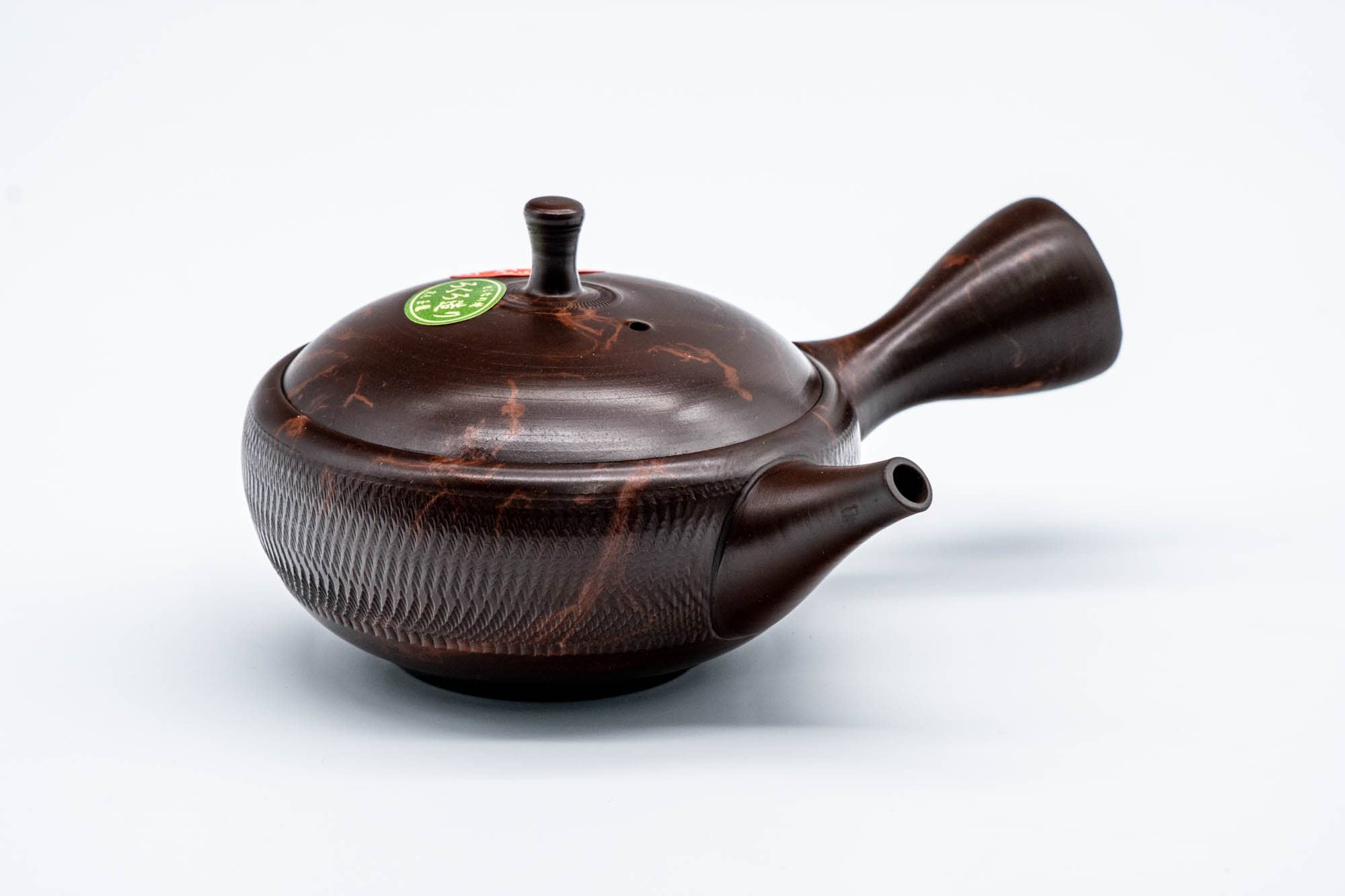 Japanese Kyusu - 玉龍 Gyokuryu Umehara - Benishibori Tokoname-yaki Teapot - 290ml