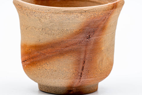 Japanese Teacup - Hidasuki Rice Straw Bizen-yaki Yunomi - 110ml