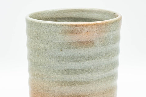 Japanese Teacup - Beige Pink Spotted Hagi-yaki Yunomi - 160ml - Tezumi
