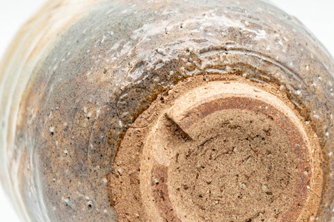 Japanese Teacup - 納富鳥雲 Notomi Choun, Daikazan Klin - Beige Hagi-yaki Yunomi - 150ml - Tezumi