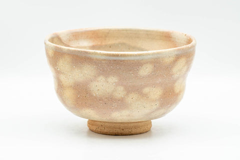 Japanese Matcha Bowl - Milky Trees Gohonte Glazed Hagi-yaki Dojimari-gata Chawan - 350ml