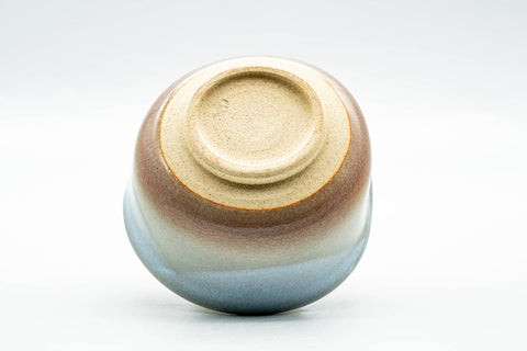 Japanese Katakuchi - 天鵬山 Tsubaki Kiln - Beige White Glazed Hagi-yaki Water Cooler - 140ml