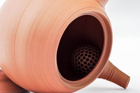 Sujihiki Red Shudei Tokoname Teapot - 250ml