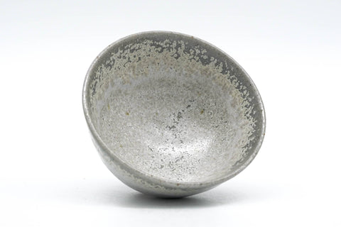 Japanese Teacup - White Tenmoku Glazed Guinomi - 60ml