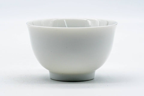 Japanese Teacup - White Porcelain Mino-yaki Yunomi - 60ml