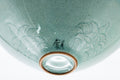 Tezumi — Korean Matcha Bowl - 이연휴/李連休 Yi Yeon-hyu - Unkaku Green Celadon Chawan - 150ml — closeup of the foot