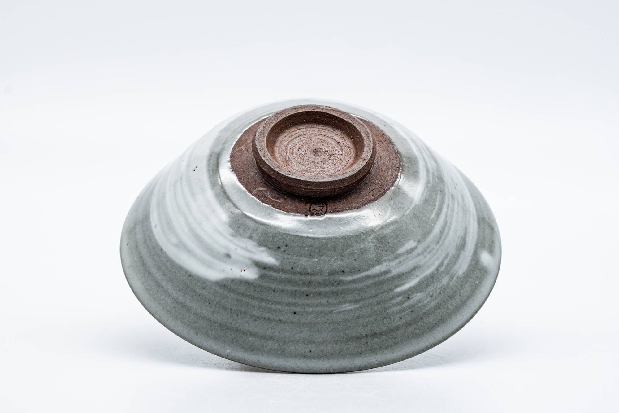 Japanese Matcha Bowl - Brush Stroke Hakeme Kiyomizu-yaki Chawan - 150ml