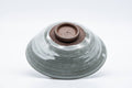 Tezumi — Japanese Matcha Bowl - Brush Stroke Hakeme Kiyomizu-yaki Chawan - 150ml — top-down view of the interior