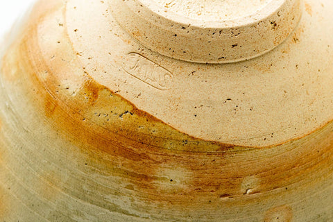 Japanese Matcha Bowl - Beige Pink Gohonte Hagi-yaki Chawan - 200ml