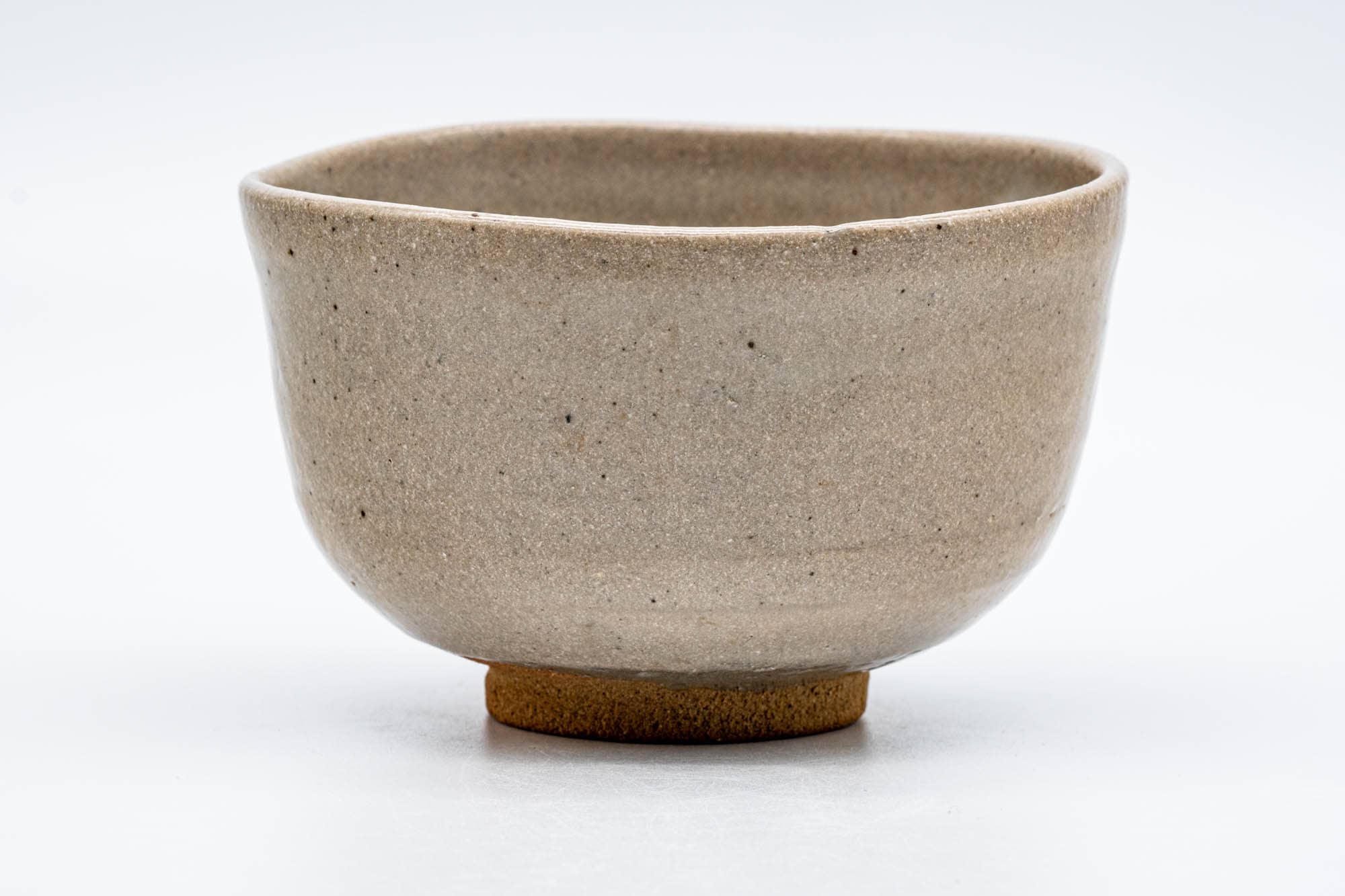 Japanese Matcha Bowl - 井上東也 Tōya Inoue - 鏡山窯 Kyōzan Kiln - Drip-Glazed Karatsu-yaki Chawan - 300ml