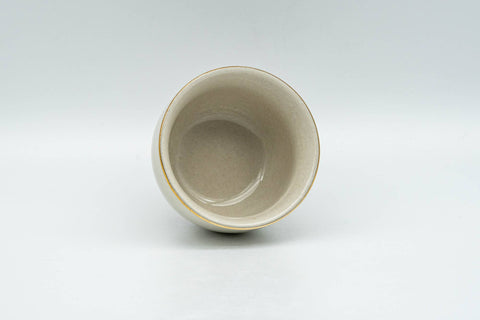 Tezumi — Japanese Teacups - Set of 10 Uniquely Decorated Kutani-yaki Guinomi - 40ml — closeup of the glaze