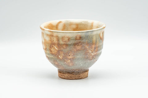 Japanese Teacup - Beige Pink Gohonte Hagi-yaki Yunomi - 150ml