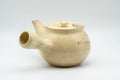 Japanese Kyusu - Bamboo Beige Glazed Debeso Teapot - 350ml - Tezumi