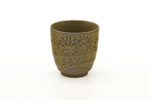 Japanese Teacup - Patterned Swirls Yunomi - 160ml