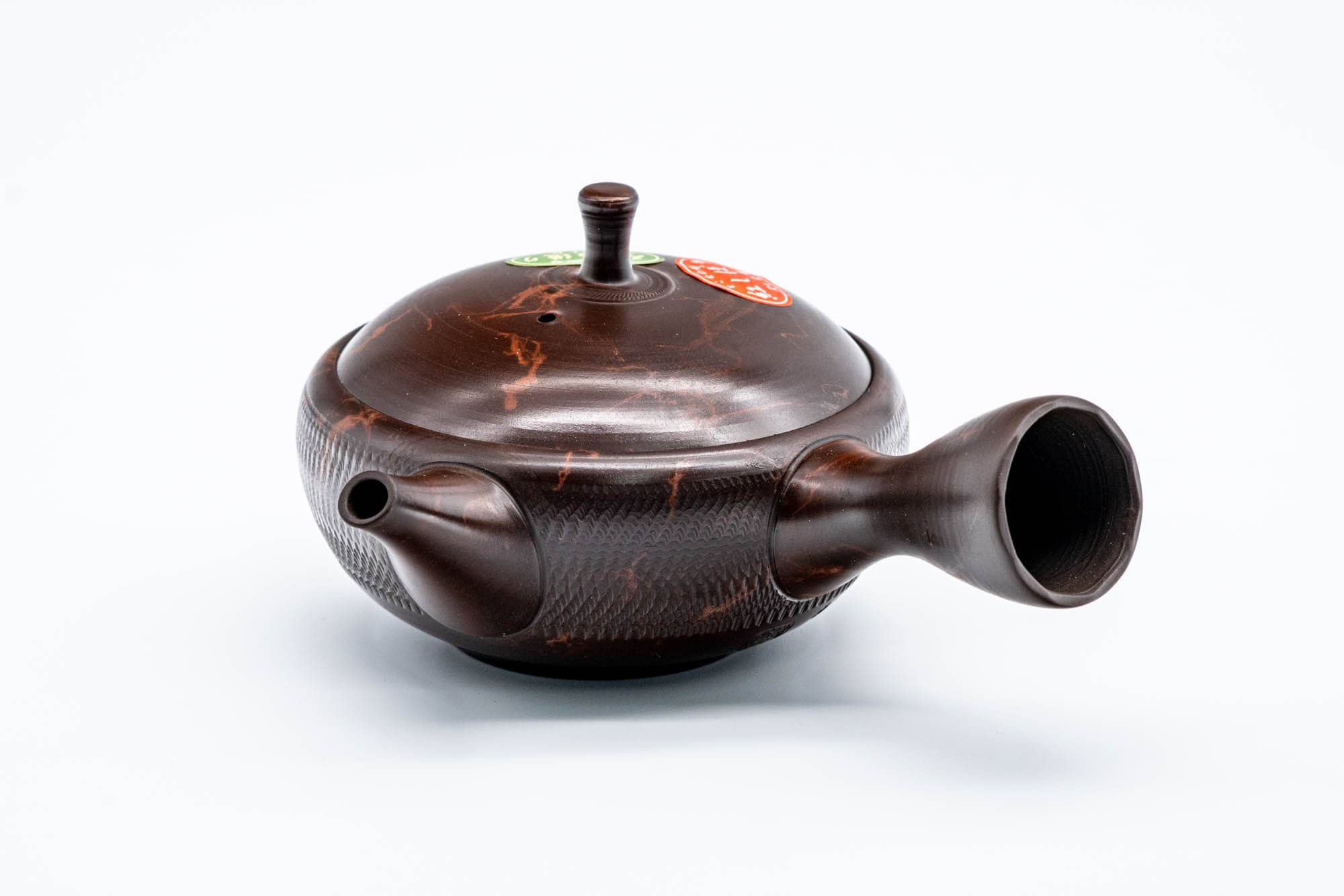 Japanese Kyusu - 玉龍 Gyokuryu Umehara - Benishibori Tokoname-yaki Teapot - 290ml