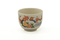 Tezumi — Japanese Teacup - Red Floral Kutani-yaki Yunomi - 140ml — front view