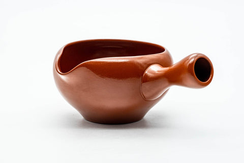 Japanese Yuzamashi - Classic Red Shudei Tokoname-yaki Water Cooler - 200ml