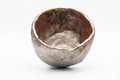 Tezumi — Japanese Matcha Bowl - Ash Glazed Wabi-Sabi Chawan - 200ml — three-quarter view