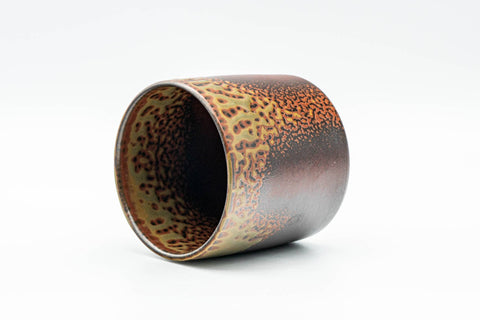 Japanese Teacup - Green Ash Glazed Tokoname-yaki Yunomi - 160ml