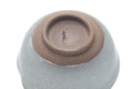 Tezumi — Japanese Teacups - Pair of Grey Celadon Yunomi - 170ml — inverted showing the foot ring