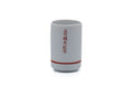 Tezumi — Japanese Teacup - Red Floral Porcelain Kutani-yaki Yunomi - 160ml — front view from another angle