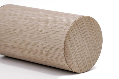 Oak Wood Veneer Tea Canister - 200g