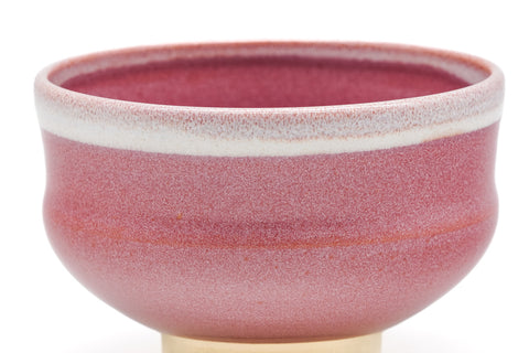Pink Glazed Kiyomizu Chawan
