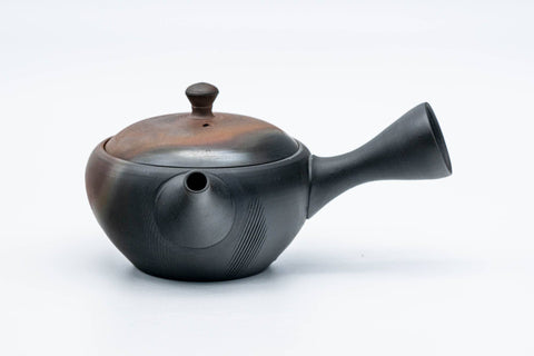 Kokudei Kushime Yōhen Tokoname Teapot - 100ml