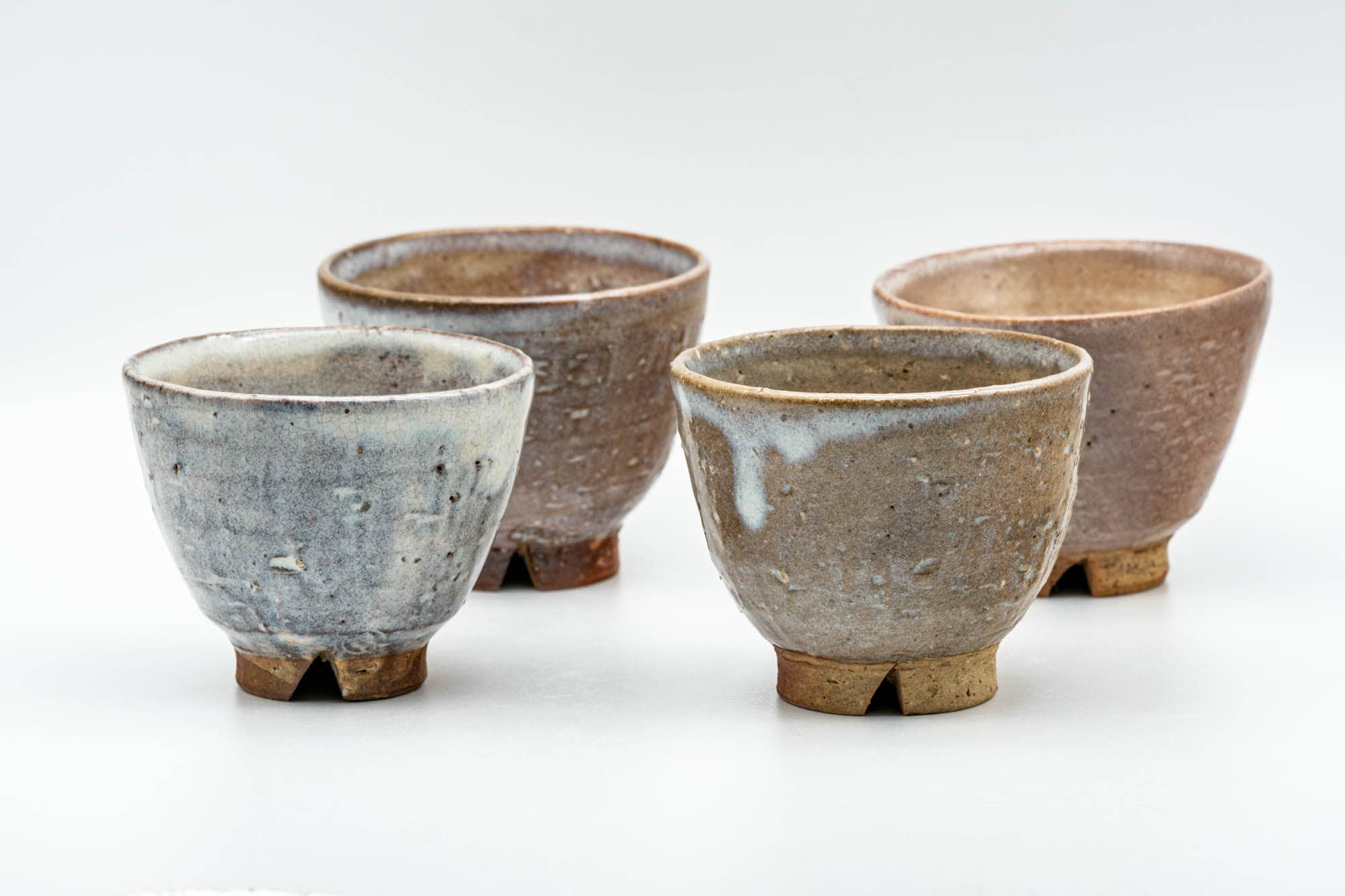 Tezumi Hagi-yaki Yunomi Teacups - Thumbnail 2