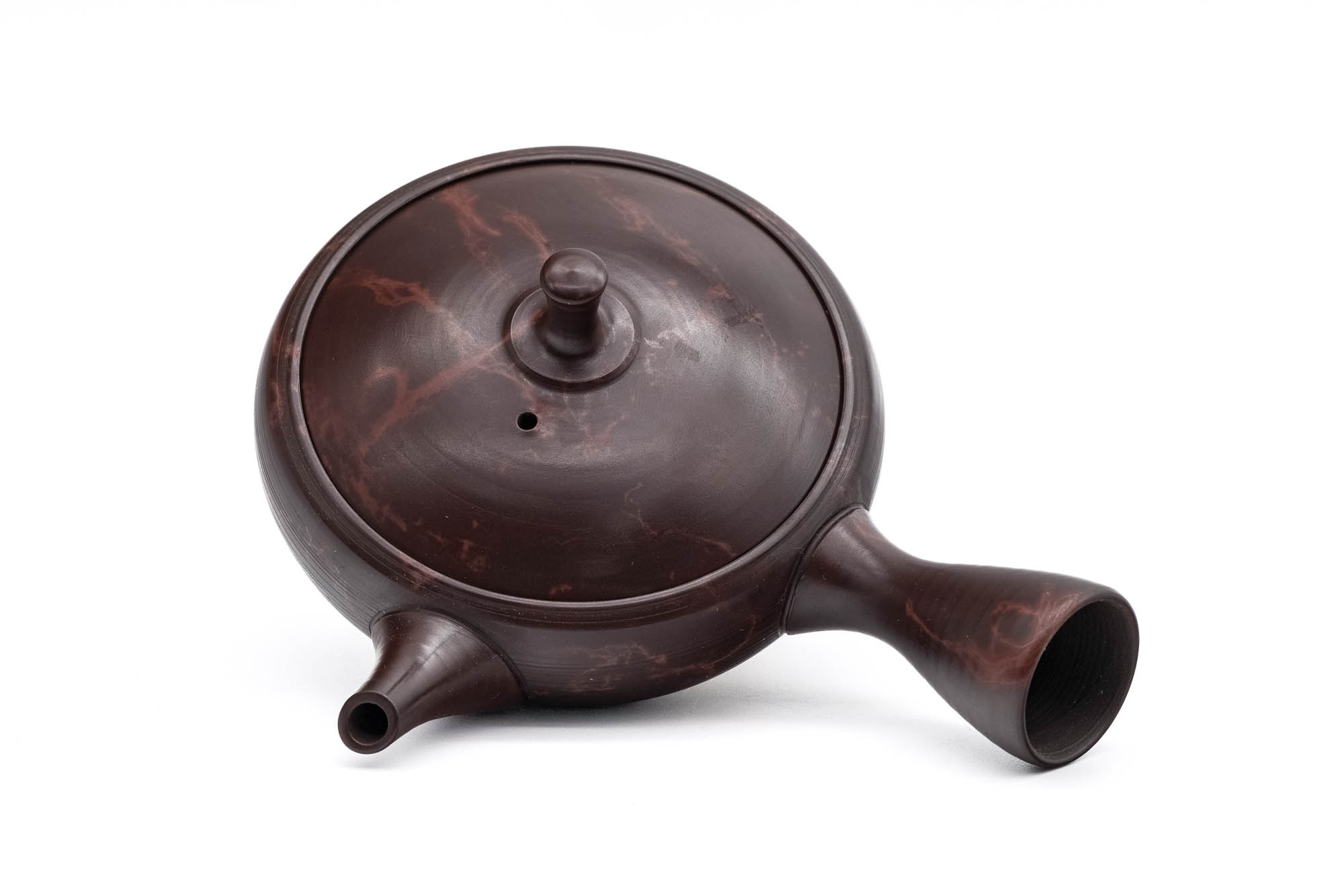 Spiraling Benishibori Tokoname Teapot - Thumbnail 5