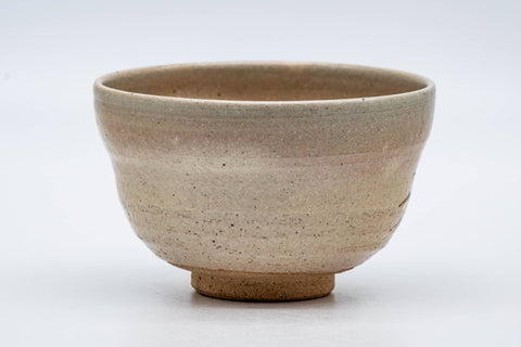 Tezumi — Japanese Matcha Bowl - 中村与平 Yohei Nakamura - Gold Bamboo Yukitake Kyo-yaki Chawan - 250ml — three-quarter view
