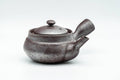 Japanese Kyusu - Collared Purple Banko-yaki Mesh Teapot - 240ml - Tezumi